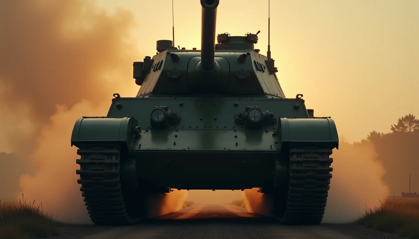 Tier 6 Heavy Tank — cinematic shot