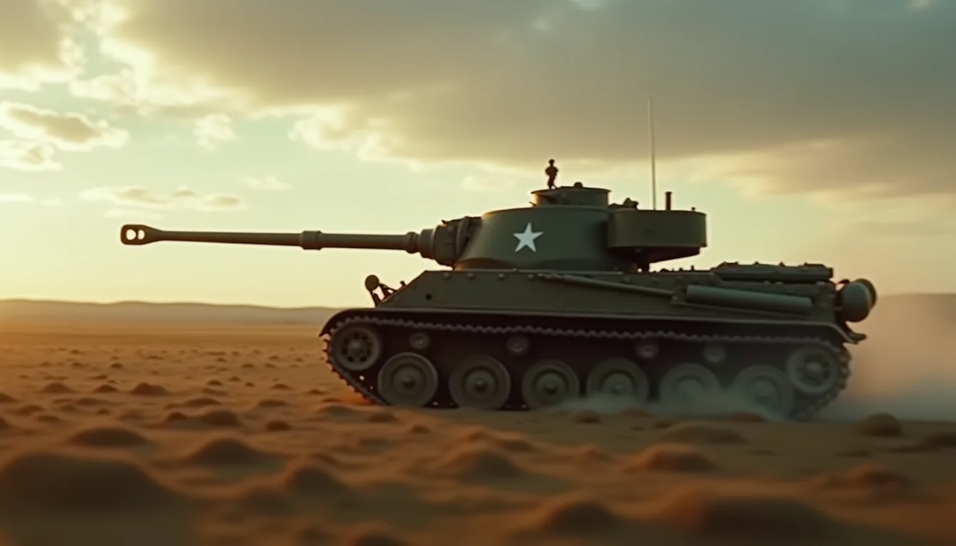 Tier 6 Medium Tank — cinematic shot