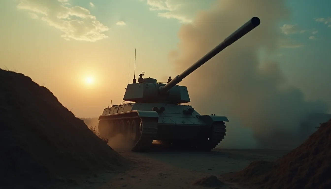 Tier 7 SPG (Artillery) — cinematic shot
