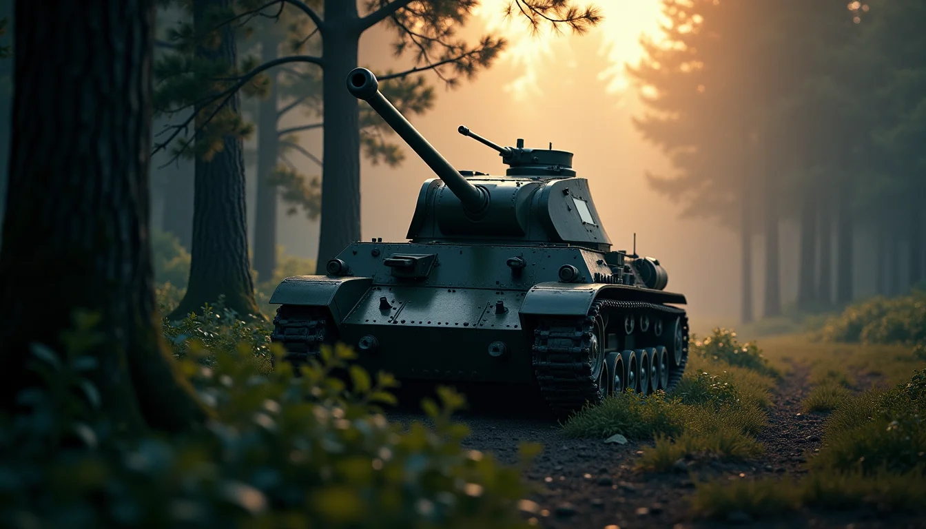 Tier 5 Tank Destroyer — cinematic shot